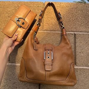 Coach Soho Hampton Bag and Wallet Set